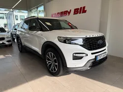 Vit Begagnad 2020 Ford Explorer ST-Line SUV | 376 800 kr (Marknadspris)