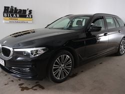 Svart Begagnad 2019 BMW 520 Sport Line Kombi | 329 500 kr (Marknadspris)