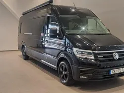 Svart Begagnad 2022 VW Crafter Van | 859 000 kr