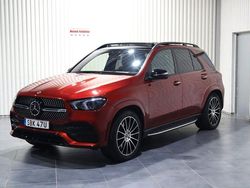 Röd Begagnad 2022 Mercedes GLE350 AMG line SUV | 739 900 kr (Marknadspris)