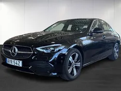 Svart (black) Begagnad 2022 Mercedes C200 Avantgarde Sedan | 404 900 kr