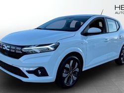 Vit Ny 2025 Dacia Sandero Expression Halvkombi | 209 900 kr (Marknadspris)