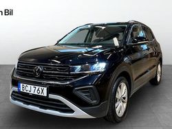 Svart Begagnad 2024 VW T-Cross Life SUV | 259 900 kr (Marknadspris)