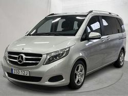 Silver Begagnad 2018 Mercedes V250 Minibuss | 279 000 kr (Marknadspris)