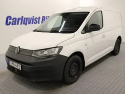 Vit Begagnad 2022 VW Caddy Minibuss | 295 000 kr