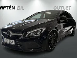 Svart Begagnad 2018 Mercedes CLA180 Shooting Brake AMG Kombi | 224 900 kr (Marknadspris)