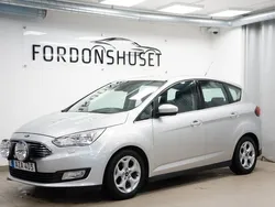 Grå Begagnad 2017 Ford C-MAX Titanium Minibuss | 99 900 kr (Marknadspris)