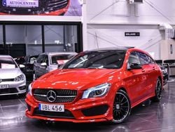 Röd Begagnad 2015 Mercedes CLA220 Shooting Brake AMG Kombi | 189 900 kr (Marknadspris)