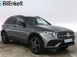 Grå Begagnad 2022 Mercedes GLC300e AMG SUV | 389 900 kr (Bra pris)