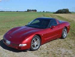 Röd Begagnad 2002 Chevrolet Corvette Sportkupé | 210 000 kr (Marknadspris)