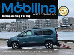 Ny 2025 Peugeot Rifter Minibuss | 589 000 kr