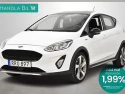 Vit Begagnad 2019 Ford Fiesta Active Halvkombi | 159 900 kr (Marknadspris)