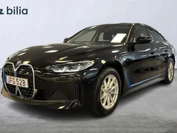 Svart Begagnad 2024 BMW i4 Shadowline Sedan | 549 000 kr (Bra pris)