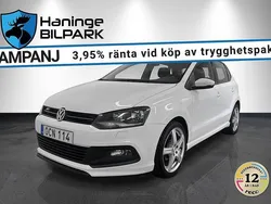 Vit Begagnad 2013 VW Polo R-line Halvkombi | 89 900 kr (Marknadspris)
