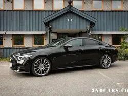Svart Begagnad 2018 Mercedes CLS450 AMG line Sportkupé | 469 900 kr