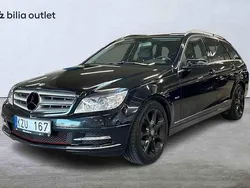 Svart Begagnad 2010 Mercedes C180 Avantgarde Kombi | 104 900 kr (Marknadspris)
