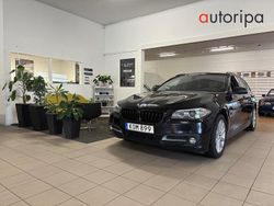 Svart Begagnad 2016 BMW 520 Kombi | 144 900 kr (Marknadspris)