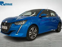 Blå Begagnad 2019 Peugeot 208 Halvkombi | 154 800 kr (Lite dyr)