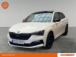 Vit Begagnad 2022 Skoda Scala Monte Carlo Halvkombi | 224 900 kr (Marknadspris)
