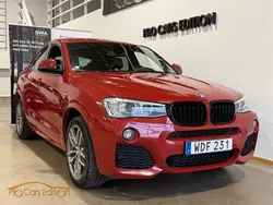Röd Begagnad 2014 BMW X4 M Sport SUV | 219 900 kr (Marknadspris)