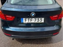 Blå Begagnad 2015 BMW 320 Gran Turismo Sport Line Halvkombi | 175 000 kr (Marknadspris)