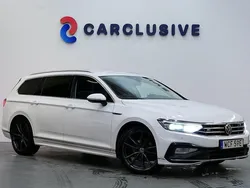 Vit Begagnad 2021 VW Passat R-line Kombi | 214 900 kr (Bra pris)
