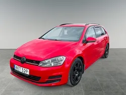 Röd Begagnad 2014 VW Golf VII Kombi | 89 900 kr (Lite dyr)