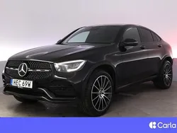 Svart Begagnad 2021 Mercedes GLC300e AMG Sportkupé | 486 900 kr (Bra pris)