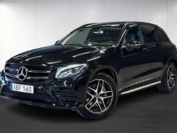 Svart (black) Begagnad 2019 Mercedes GLC220 AMG SUV | 329 000 kr (Marknadspris)