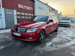 Ljusröd Begagnad 2008 Mercedes C180 Avantgarde Kombi | 65 000 kr (Marknadspris)