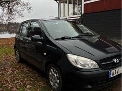 Svart Begagnad 2007 Hyundai Getz Halvkombi | 19 300 kr (Marknadspris)