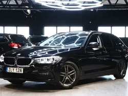 Svart Begagnad 2019 BMW 520 Sport Line Kombi | 214 900 kr (Bra pris)