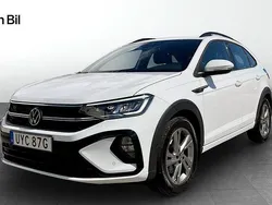 Vit Begagnad 2022 VW Taigo R-line SUV | 234 900 kr (Marknadspris)