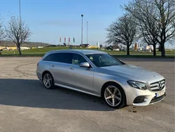 Silver Begagnad 2018 Mercedes E220 AMG Kombi | 210 000 kr (Bra pris)