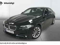 Svart Begagnad 2015 BMW 530 Sedan | 259 900 kr (Lite dyr)