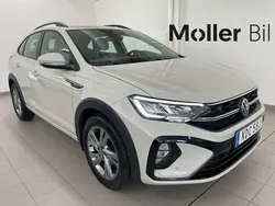 Grå (ascot grey) Begagnad 2023 VW Taigo R-line SUV | 239 000 kr (Marknadspris)