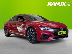 Röd Begagnad 2018 VW Arteon GTS Halvkombi | 269 700 kr (Marknadspris)