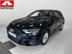 Svart Begagnad 2023 Audi A3 Sportback Halvkombi | 259 900 kr (Marknadspris)