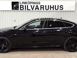 Svart Begagnad 2014 Audi A5 Sportback S-Line Halvkombi | 189 900 kr (Lite dyr)