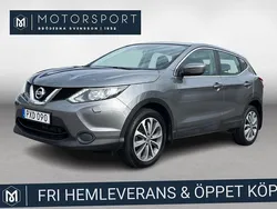 Grå Begagnad 2015 Nissan Qashqai SUV | 134 900 kr (Marknadspris)
