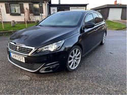 Svart Begagnad 2015 Peugeot 308 GT Kombi | 104 900 kr (Bra pris)