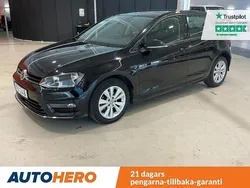 Svart Begagnad 2015 VW Golf VII R-line Halvkombi | 97 000 kr (Marknadspris)