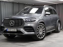 Grå Begagnad 2019 Mercedes GLS400 AMG Line Premium Plus SUV | 699 000 kr (Bra pris)
