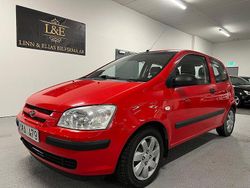 Röd Begagnad 2003 Hyundai Getz Halvkombi | 19 900 kr (Marknadspris)
