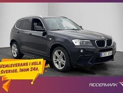 Svart Begagnad 2011 BMW X3 M Sport SUV | 179 800 kr (Dyr)