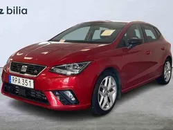 Röd Begagnad 2018 Seat Ibiza Halvkombi | 124 900 kr