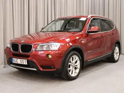 Röd Begagnad 2011 BMW X3 SUV | 99 800 kr (Marknadspris)