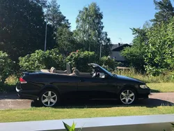 Svart Begagnad 2000 Saab 9-3 Cabriolet Cab | 55 000 kr (Marknadspris)