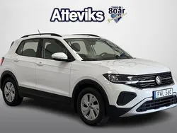Vit Begagnad 2024 VW T-Cross Life SUV | 209 000 kr (Marknadspris)