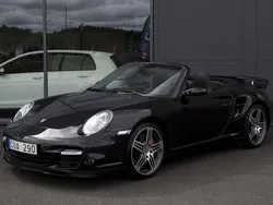 Svart Begagnad 2008 Porsche 911 Turbo Cabriolet Sport Cab | 950 000 kr